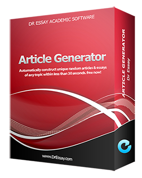 Dr Essay Article Generator